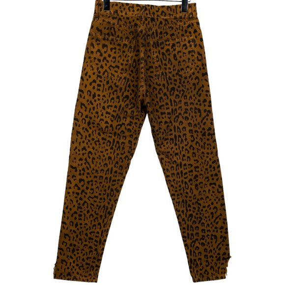 SAINT LAURENT LEOPARD JEANS - Picture 2 of 2